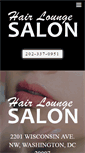 Mobile Screenshot of hairloungesalon.com